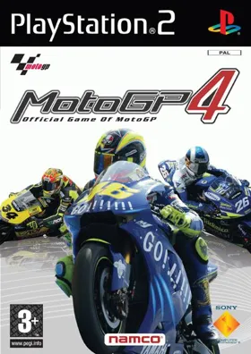 MotoGP 4 box cover front